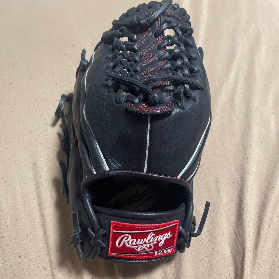 Rawlings 黒 軟式グローブ　両利き用