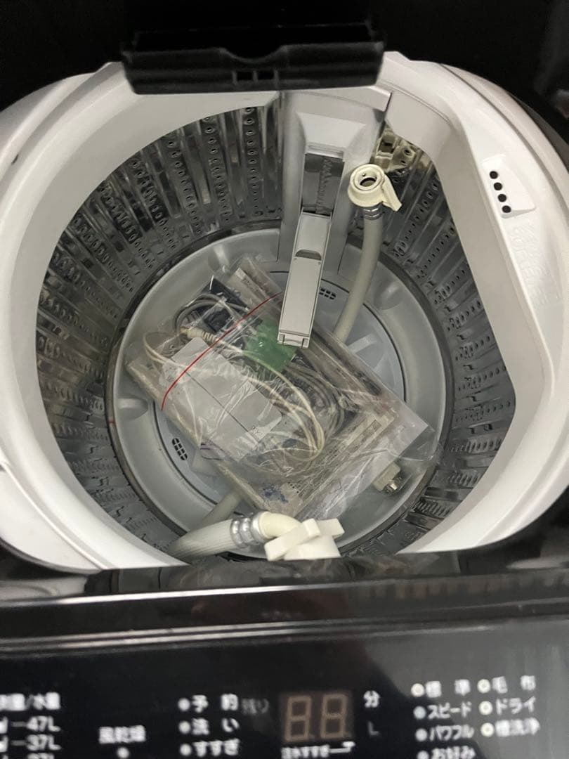 ヤマダオリジナル 洗濯機 YWM-T55LK 25年製　T