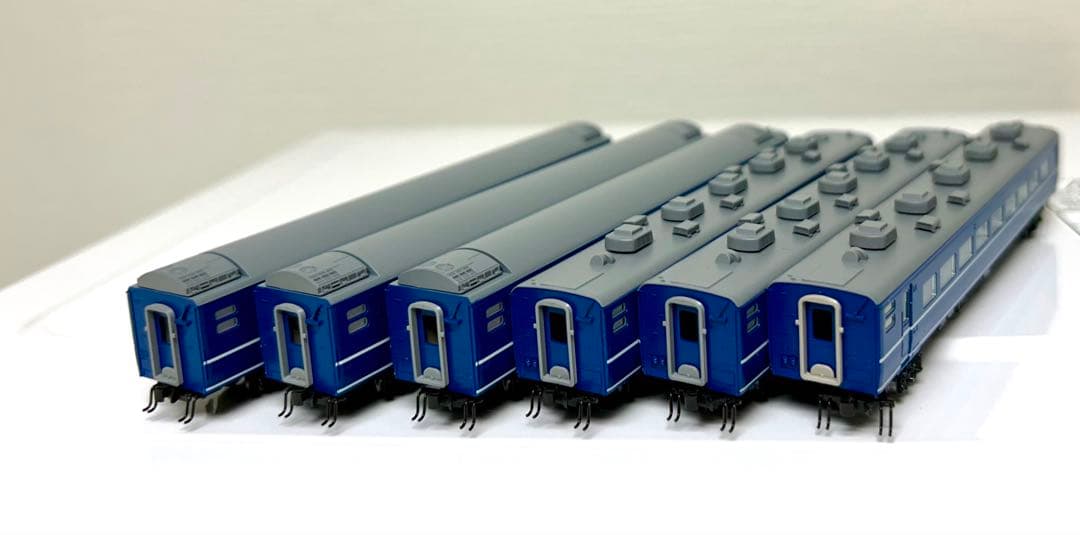 鉄道模型　14系500 客車　ブルートレイン　6両