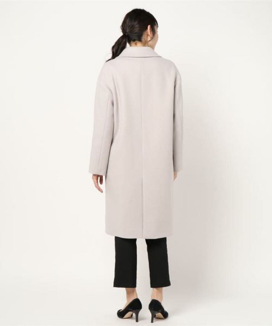 最終価格　アルアバイル　マンテコ　ダブルブレストコート ブルー　サイズ1