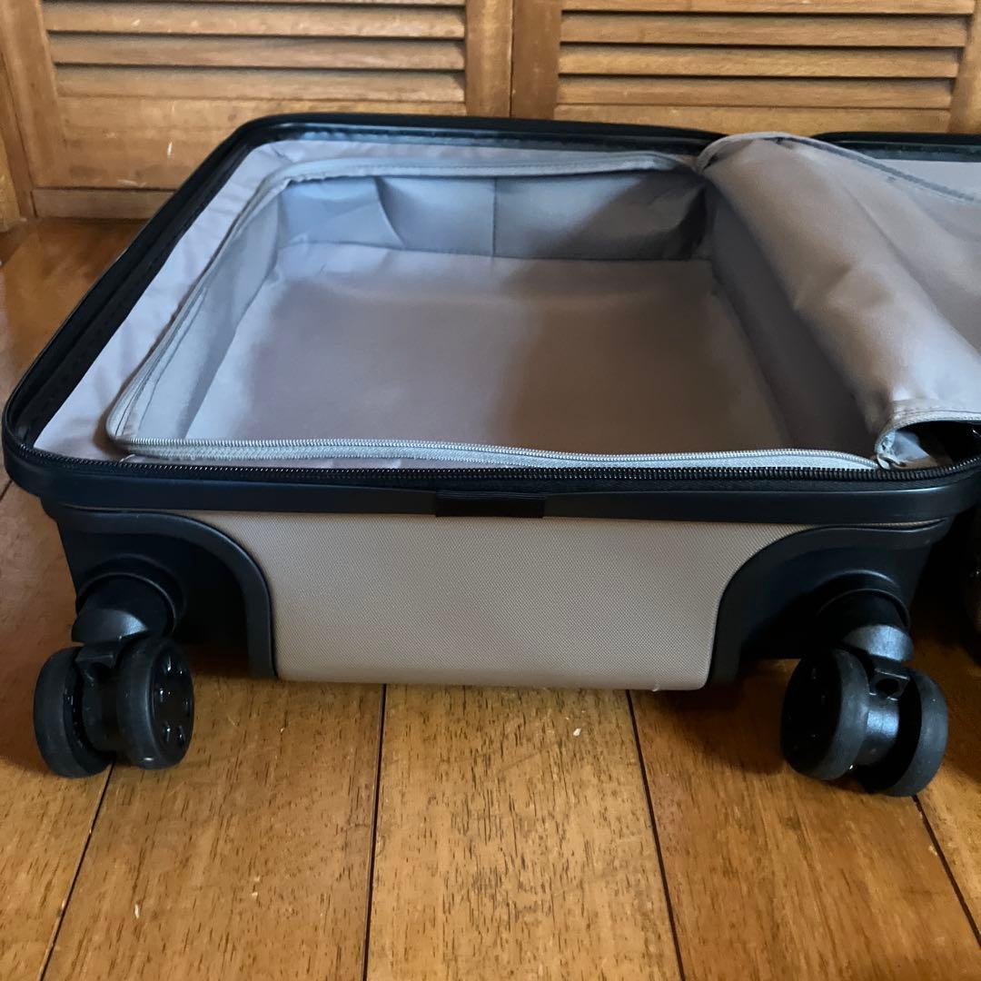 無印良品　キャリーバーの高さを自由に調節できるストッパー付きハードキャリー　美品
