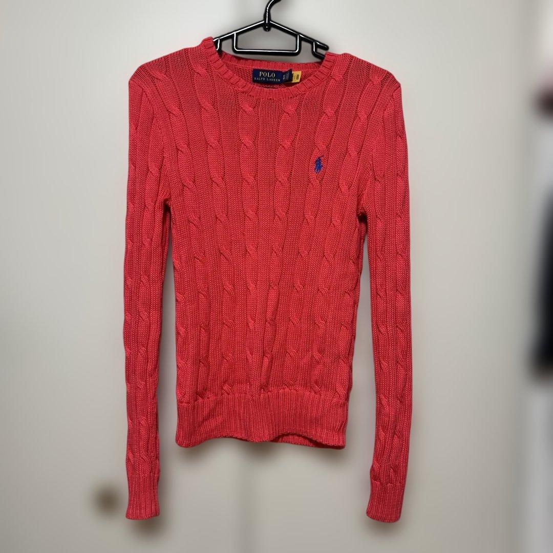 美品Polo Ralph Lauren ケーブルニットセーター