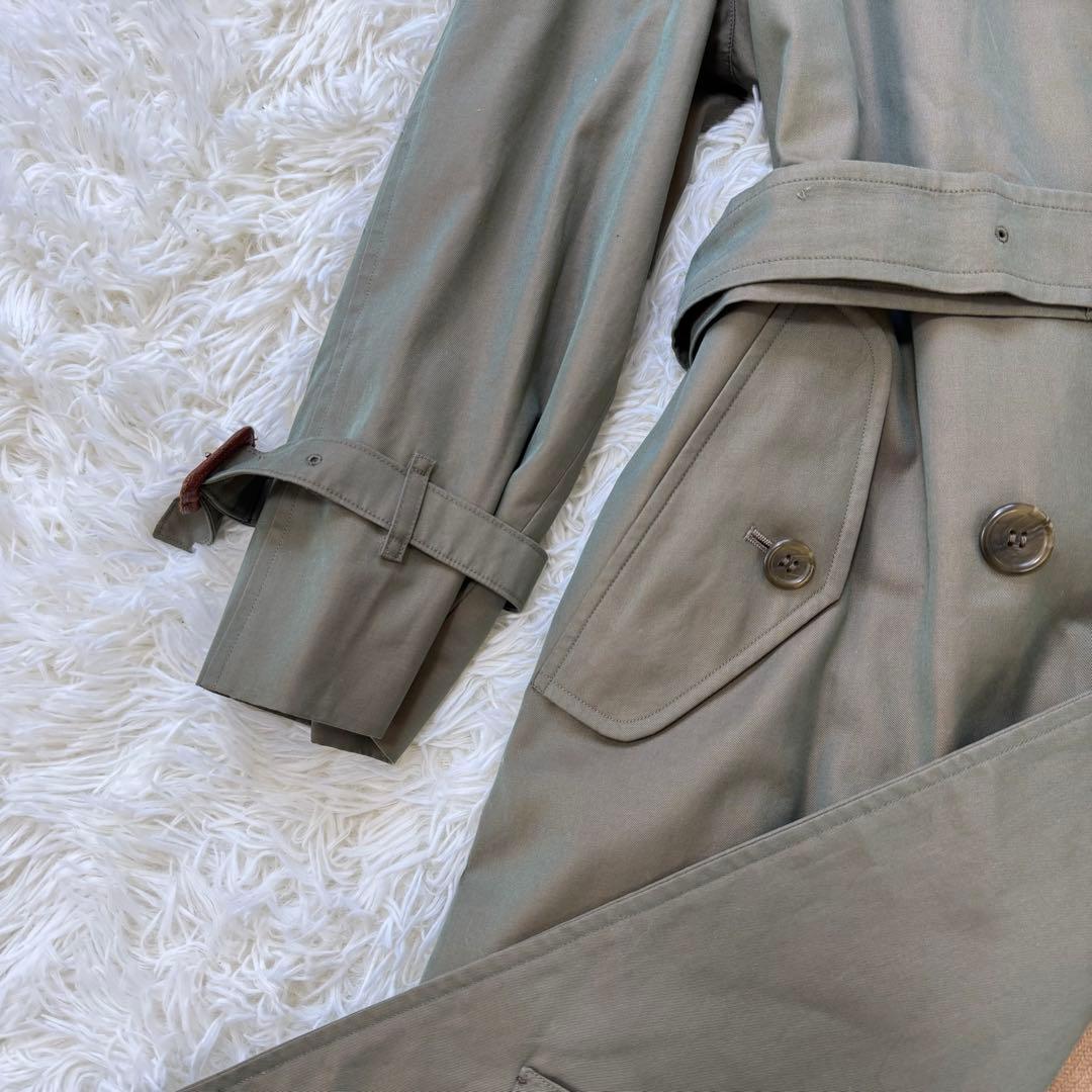 【美品】90s BURBERRY 白タグ ベルト ライナー付 トレンチコート