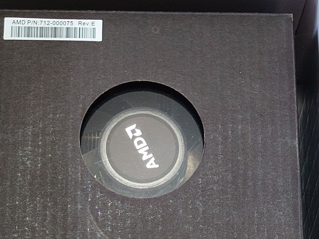 AMD RYZEN 9 3900X CPU PRISMクーラー付き