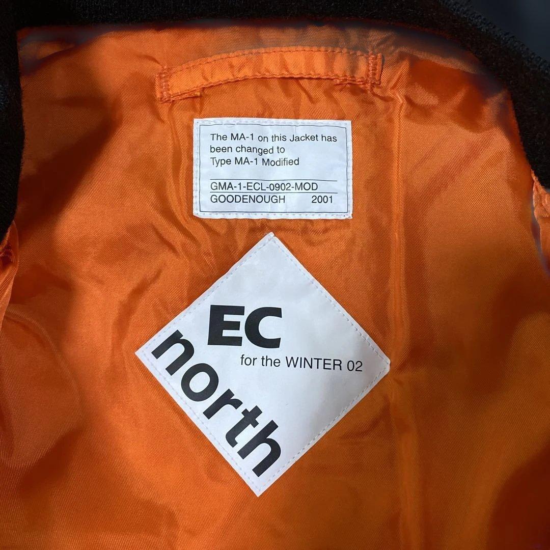 GOODENOUGH×EC×TOMO MA-1 白タグ グッドイナフ