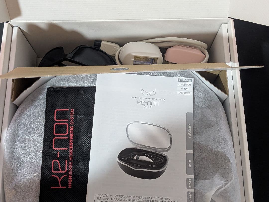 KE-NON 脱毛器 v.8.5J　カートリッジ3種