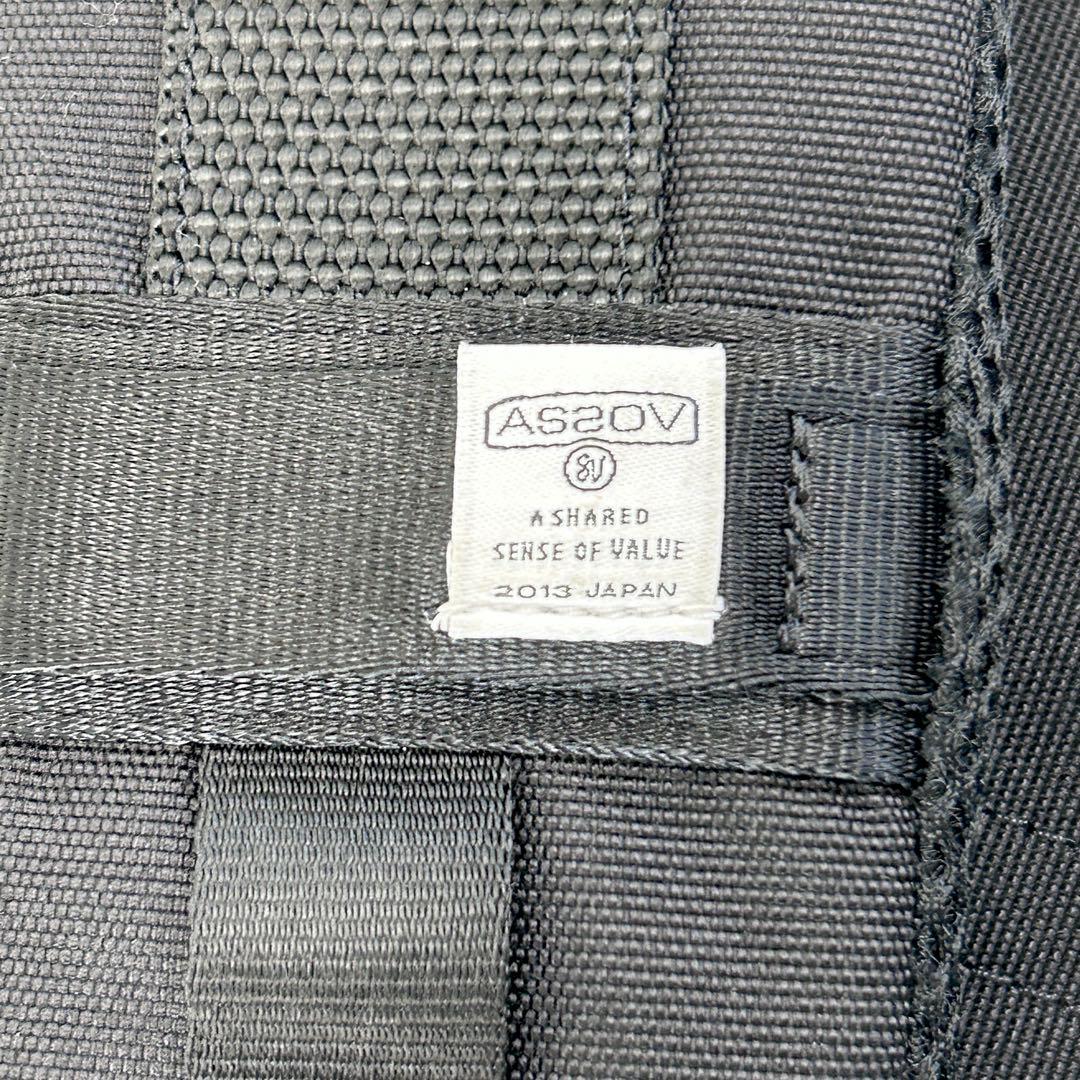 【極美品】 AS2OV スタンダード メッセンジャーバッグ CORDURA