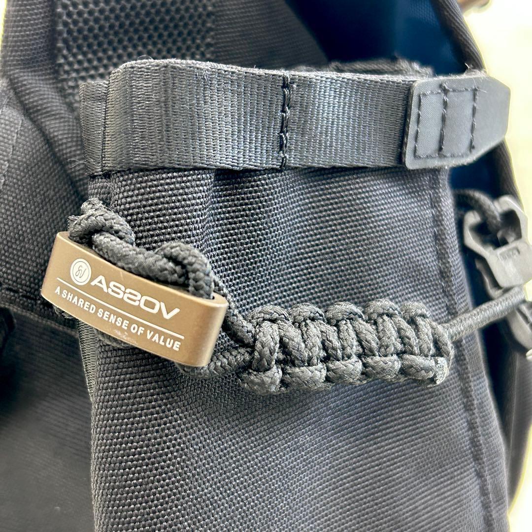 【極美品】 AS2OV スタンダード メッセンジャーバッグ CORDURA