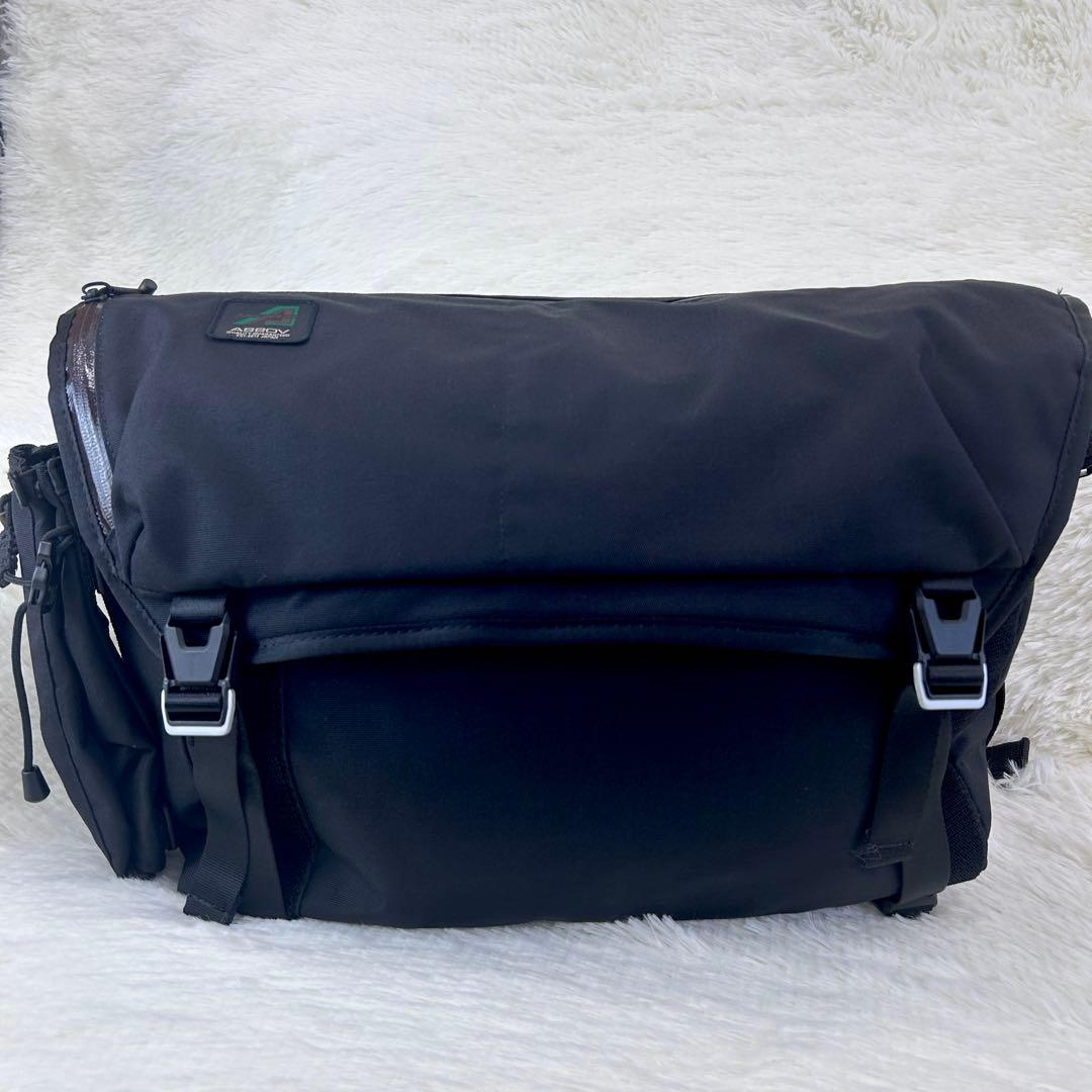 【極美品】 AS2OV スタンダード メッセンジャーバッグ CORDURA