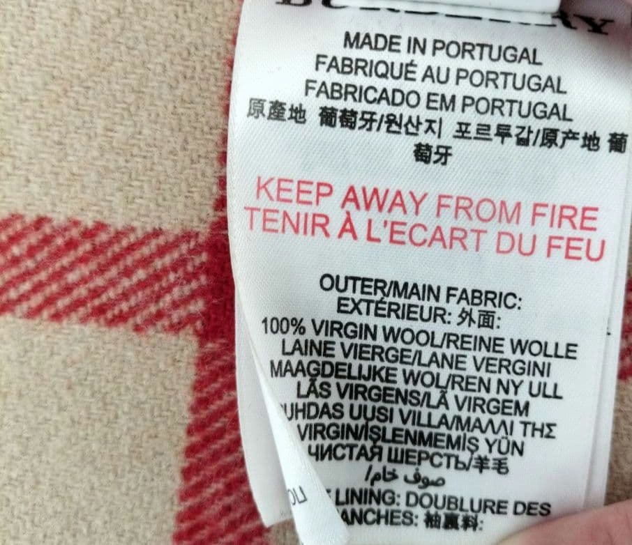 【よつぎ】バーバリーロンドンダッフルコート 160cmキッズ