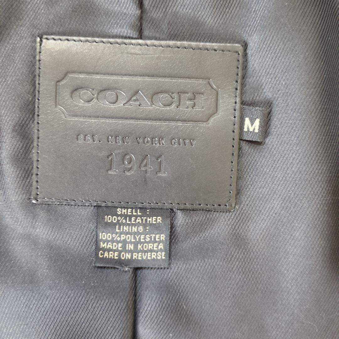 COACH 1941 コーチブラックレザージャケット
