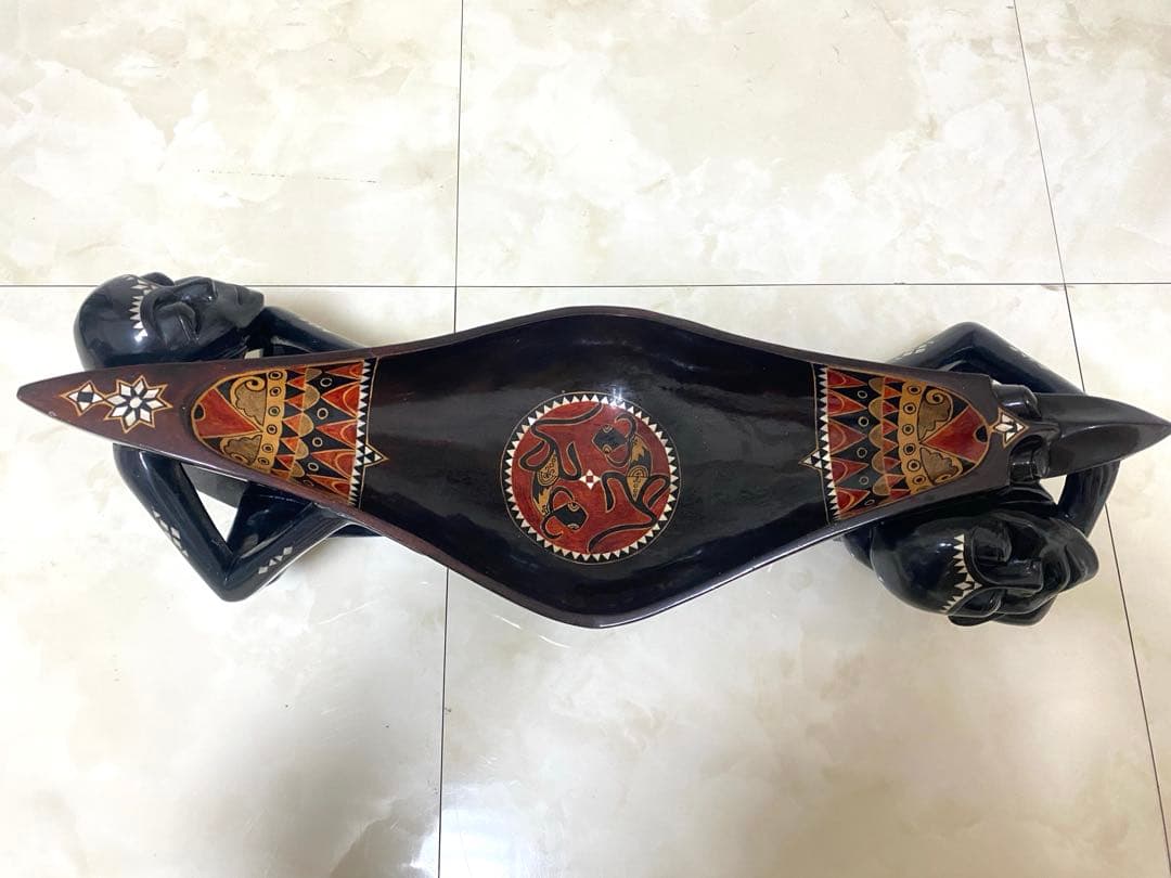 木製 アジアン雑貨 置物