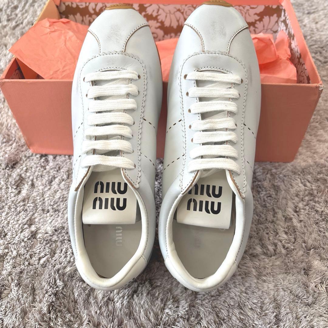 ミュウミュウ　スニーカー　38