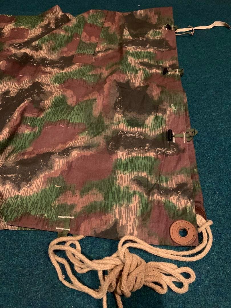 超希少 新品未使用デッドストック チェコ軍ポンチョテントタープ 2枚セット
