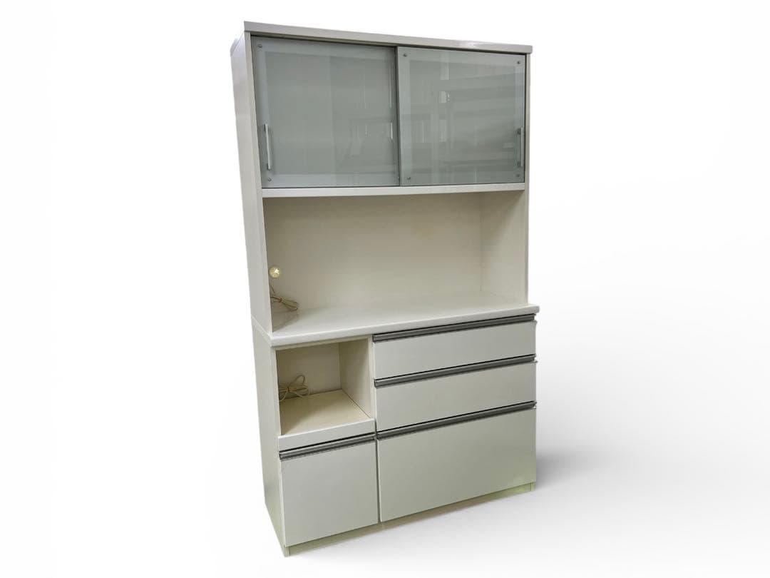 【松田家具】1180 レンジボード ホワイト