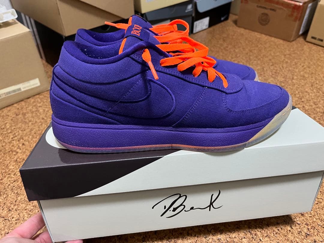 NIKE BOOK1 EP sunset ナイキ ブック パープル 27.5