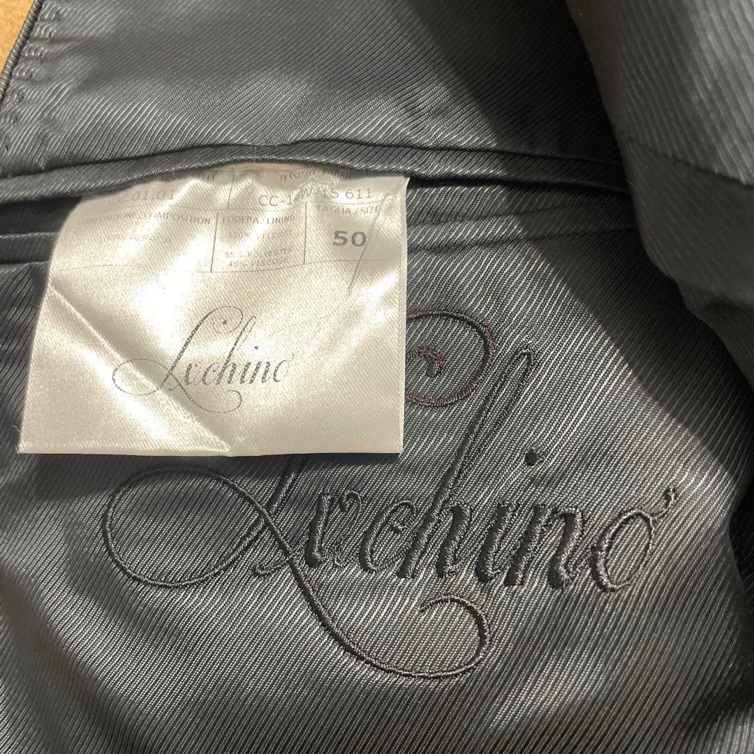 Lucchino◇イタリア製◇アルパカ100%高級生地使用メンズチェスターコート