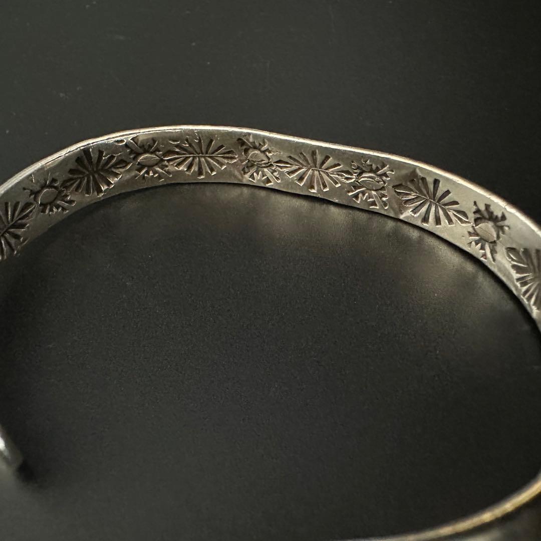 Navajo Kevin Ramone トライアングル バングル スタンプワーク