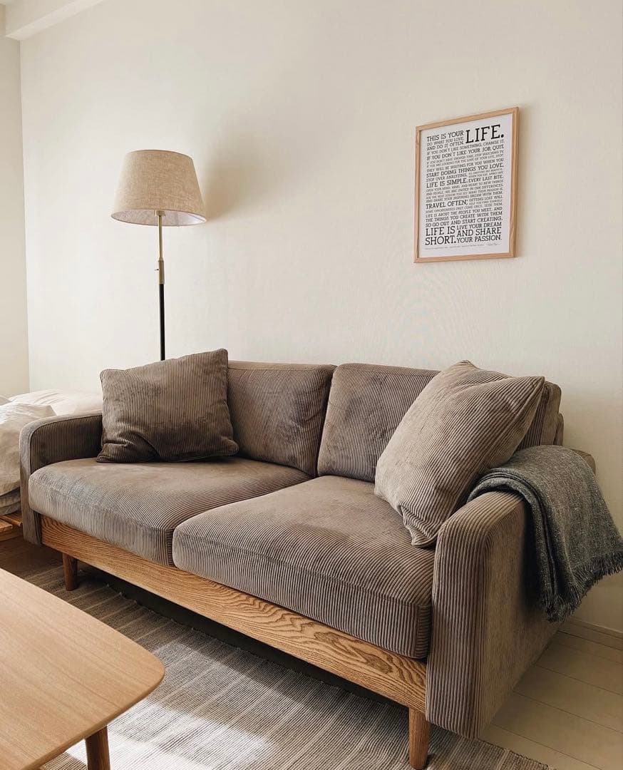 クラッシュゲート　フリートソファ 3人掛け