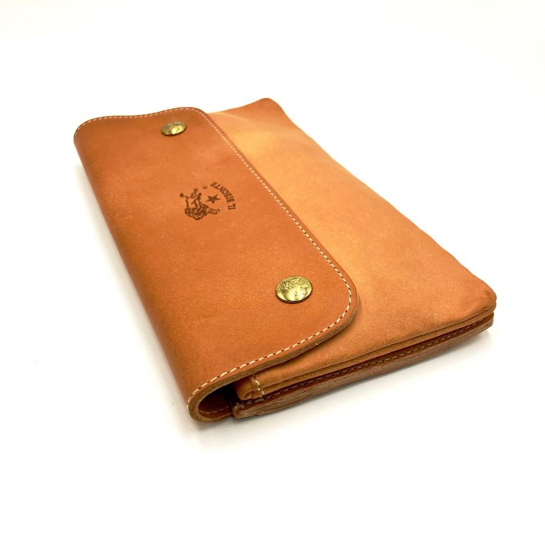 訳あり新品　IL BISONTE イル ビゾンテ 長財布　メンズ　レディース