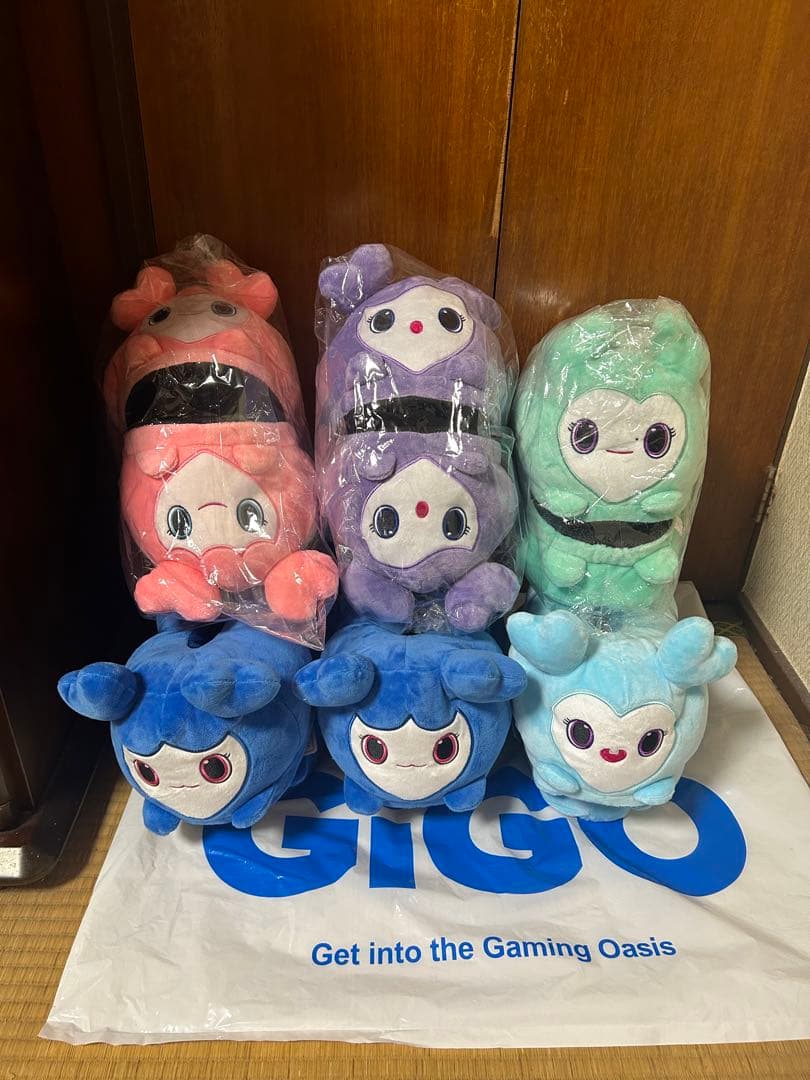 TWICE LOVELYS ぬいぐるみスリッパ ミサモ ツウィ ナヨン セット