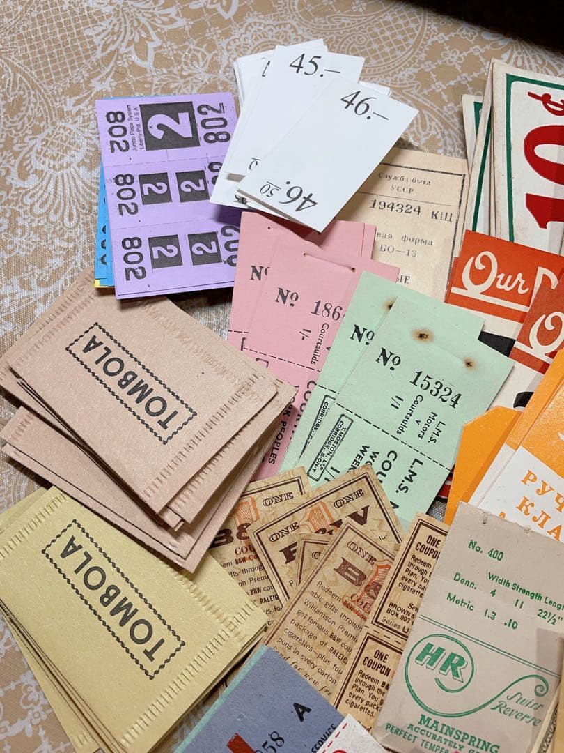 ビンテージ紙ものセットNo1