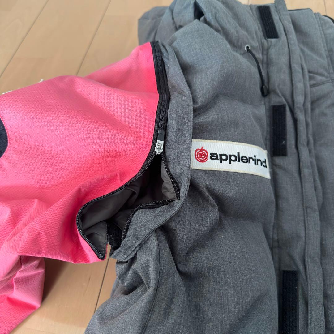 ポールワーズ　スノーボードウェア　ダウンベスト