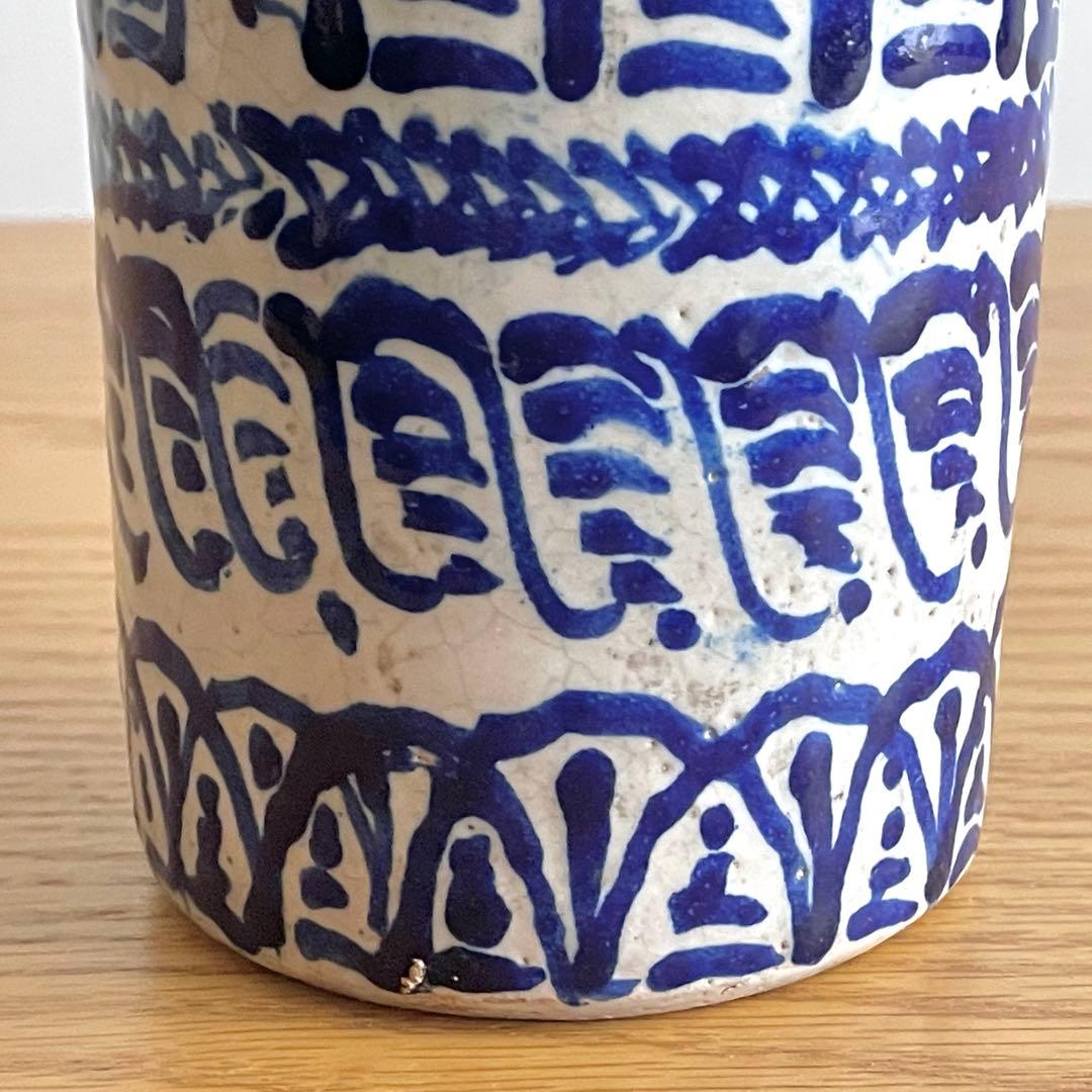 スペイン グラナダ陶器 ビネガーポット アンティーク ピッチャー 一輪挿し 花瓶