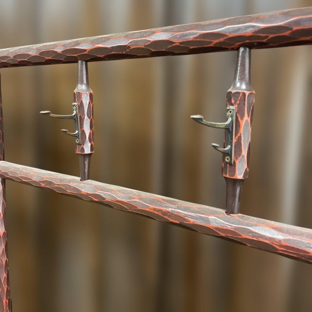 衣紋掛け 衣桁 着物掛け 折り畳み インテリア レトロ　アンティーク中古品