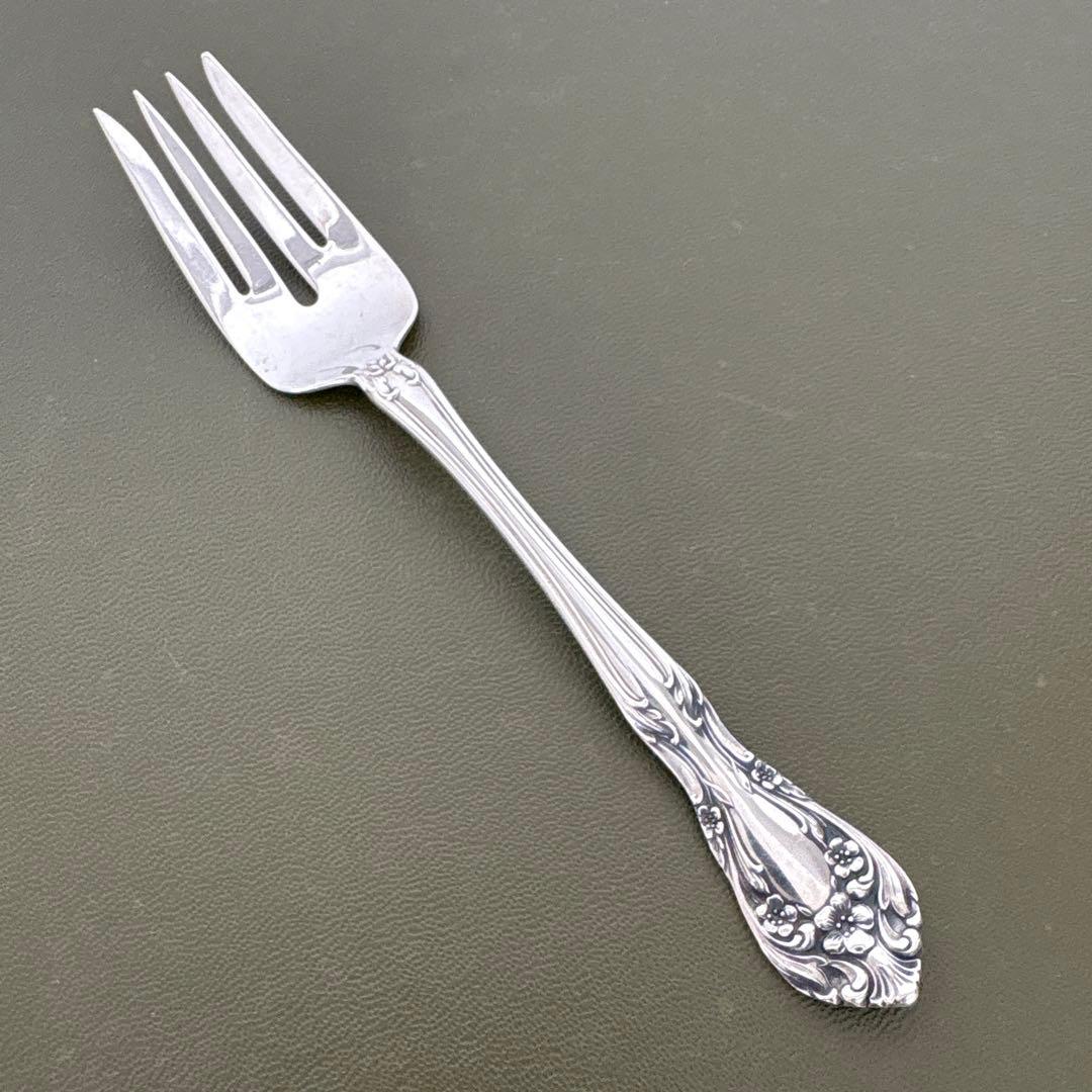 ビンテージ　ALVIN STERLINGフォーク　Chateau Rose 純銀