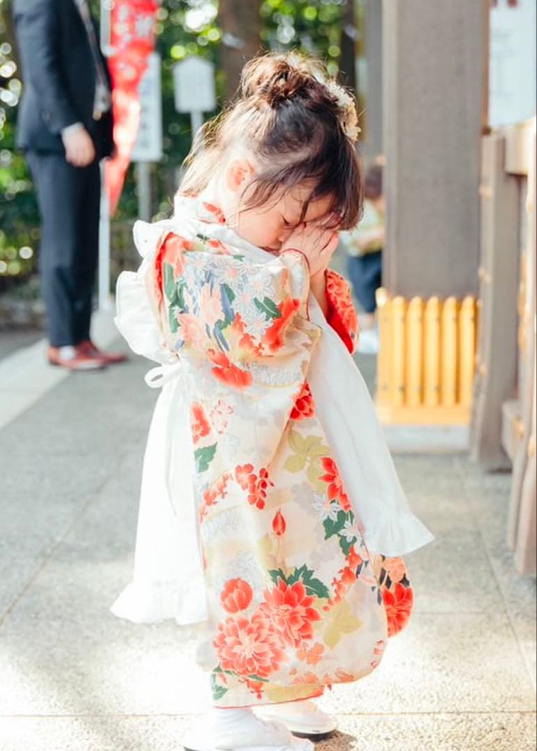 MIPPY★［単品］二部式着物ꕤハンドメイドꕤ七五三 3歳