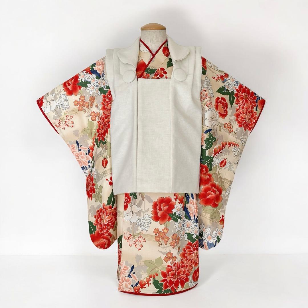 MIPPY★［単品］二部式着物ꕤハンドメイドꕤ七五三 3歳