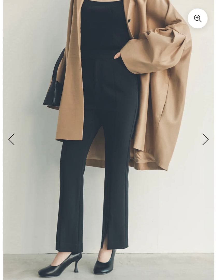 ánuans アニュアンス　ブラック ラウンドパンプス