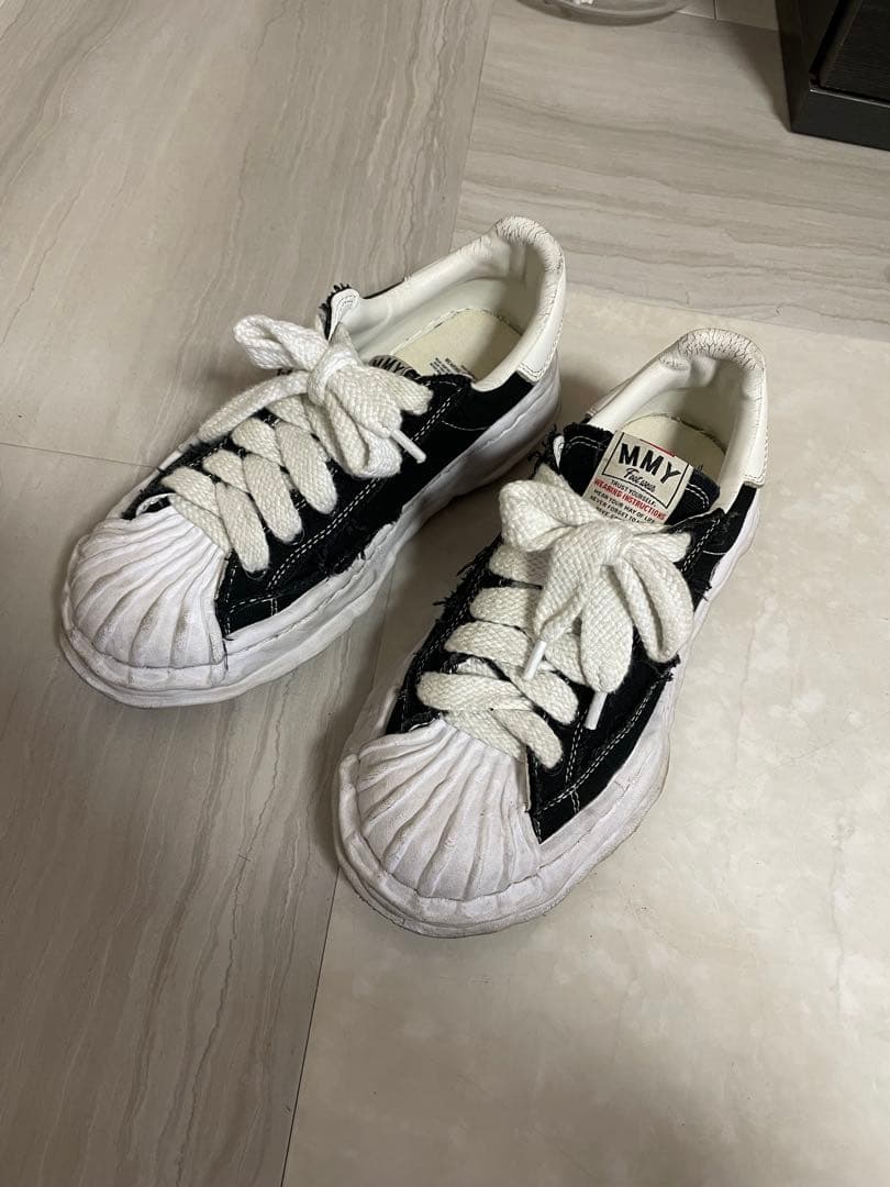 MMY スニーカー 黒/白