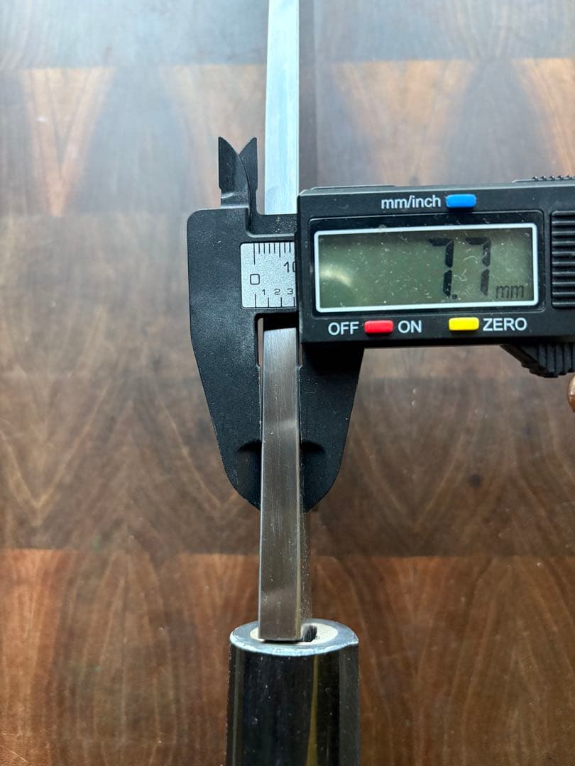 堺打刃物　霞　大　出刃　240mm 包丁　白鋼　和包丁　水牛朴柄　本職