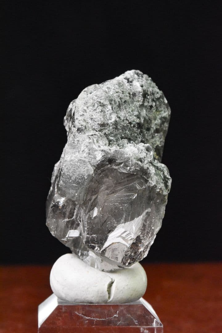 インドマニハール産 クローライトオン ブラックルチルクォーツ ポケットA