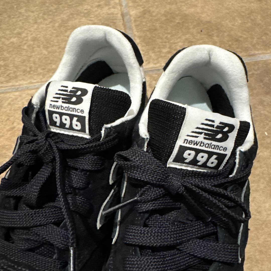 a*o様 箱あり　ニューバランス　996 黒 24.5cm
