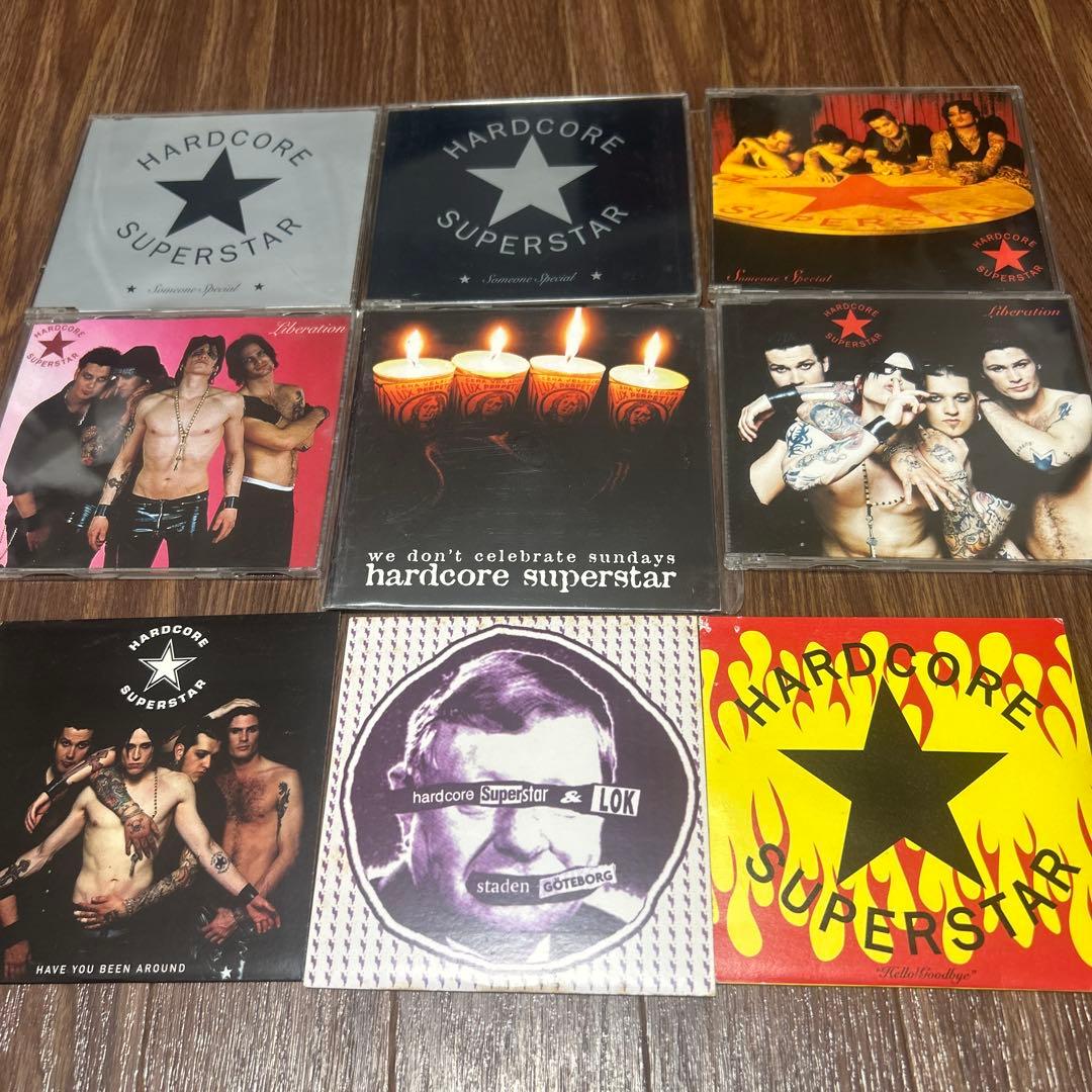HARDCORE SUPERSTAR レアシングルコレクション