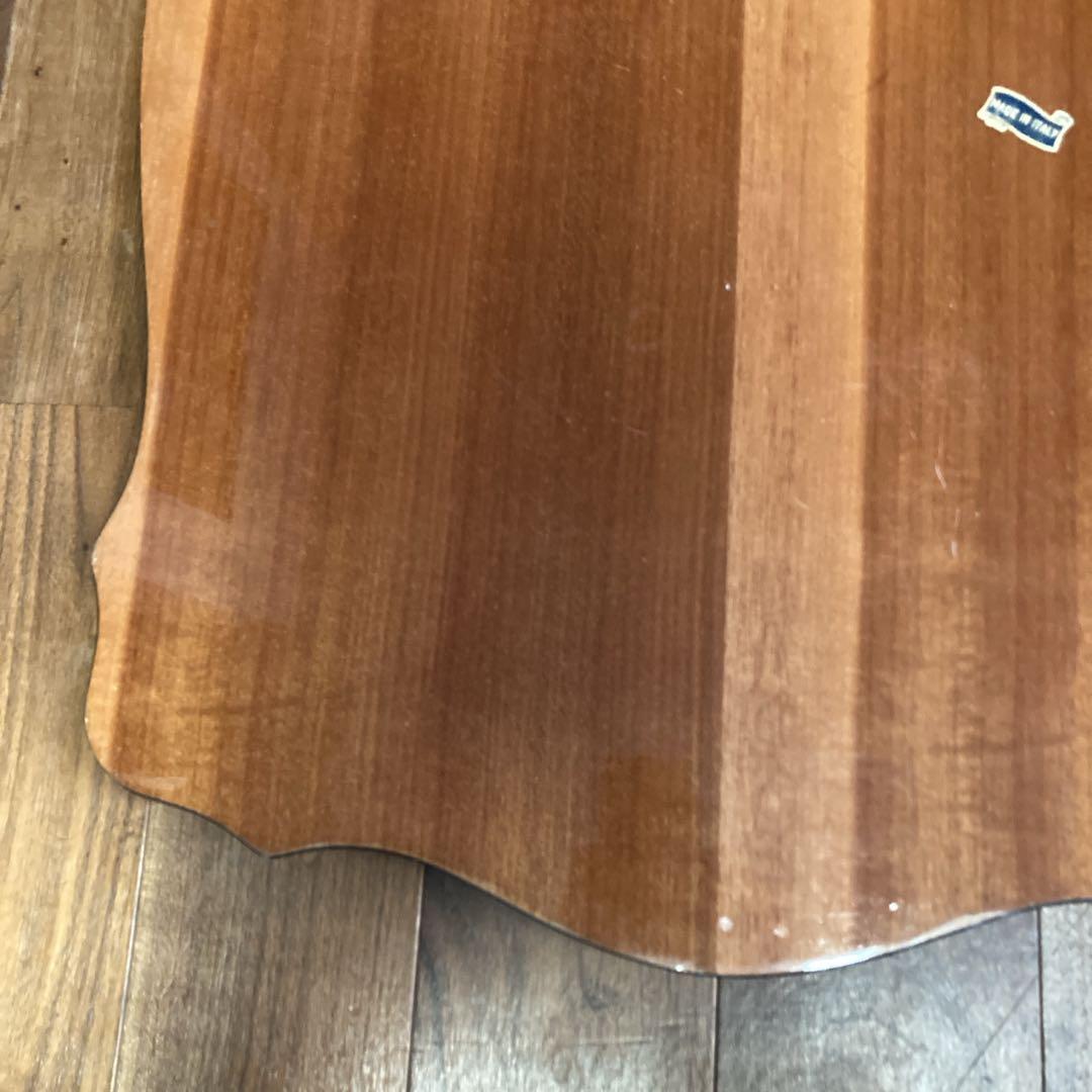 ヨーロッパアンティーク　壁掛鏡　大型　イタリア製　オーバル型　ヴィンテージ