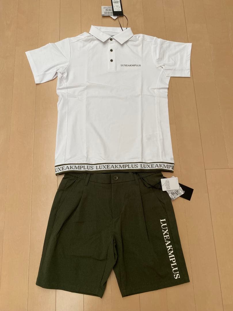 ゴルフウェア　リュクスエイケイエムプラス　セットアップ　XL