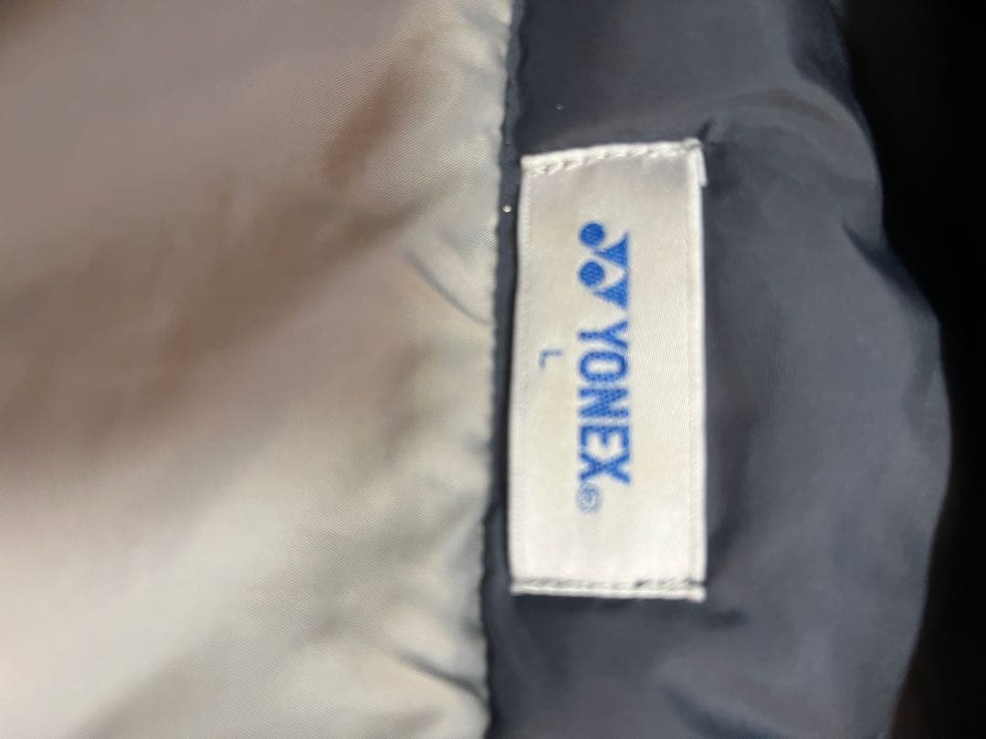 YONEX フード付きベンチコート　L ブラック