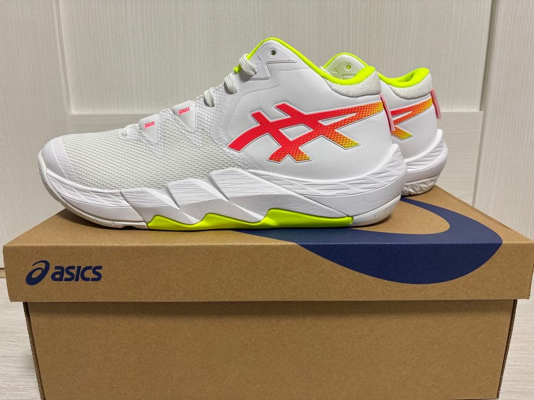 ASICS UNPRE ARS 2 28.0cm ホワイト/レッド/イエロー