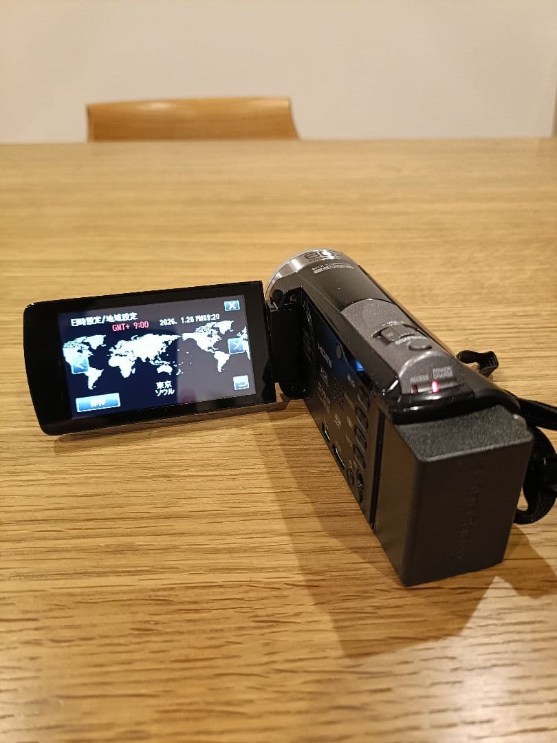 JVC Everio GZ-HM199-B ビデオカメラ本体　バッテリー２個付き