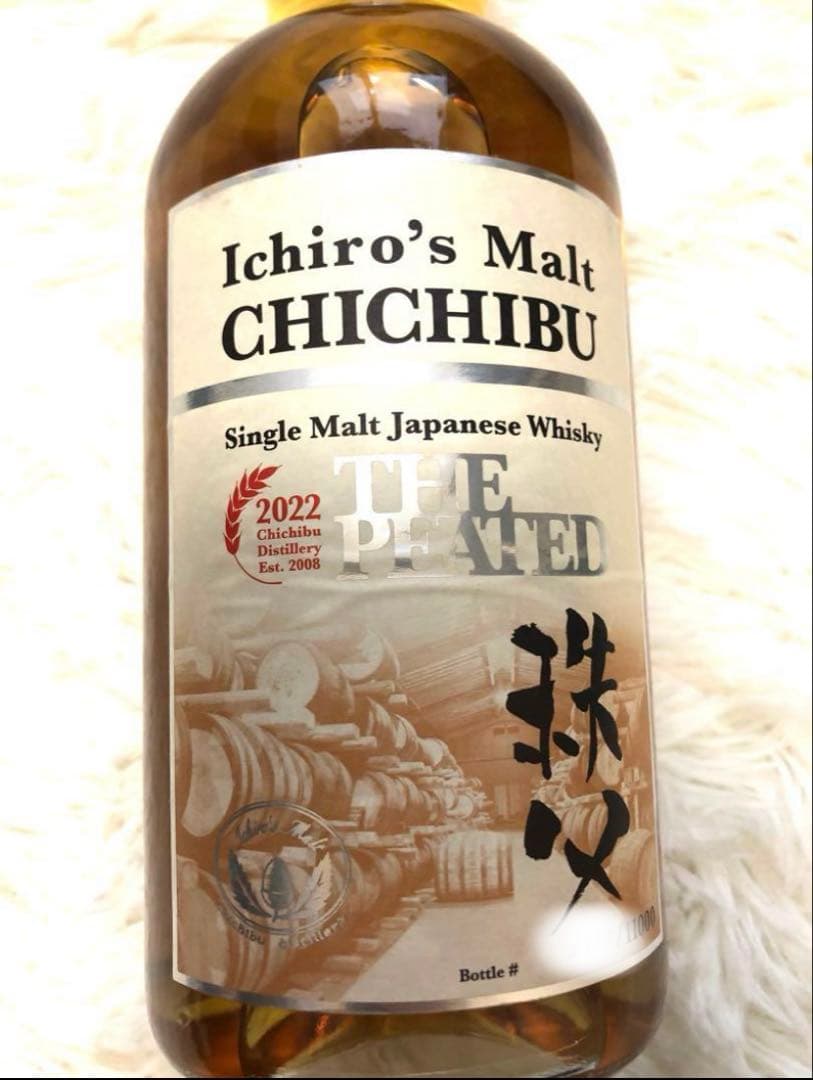 [限定] イチローズモルト秩父ザ、ピーテッド2022 新品未開封　終売ロッド