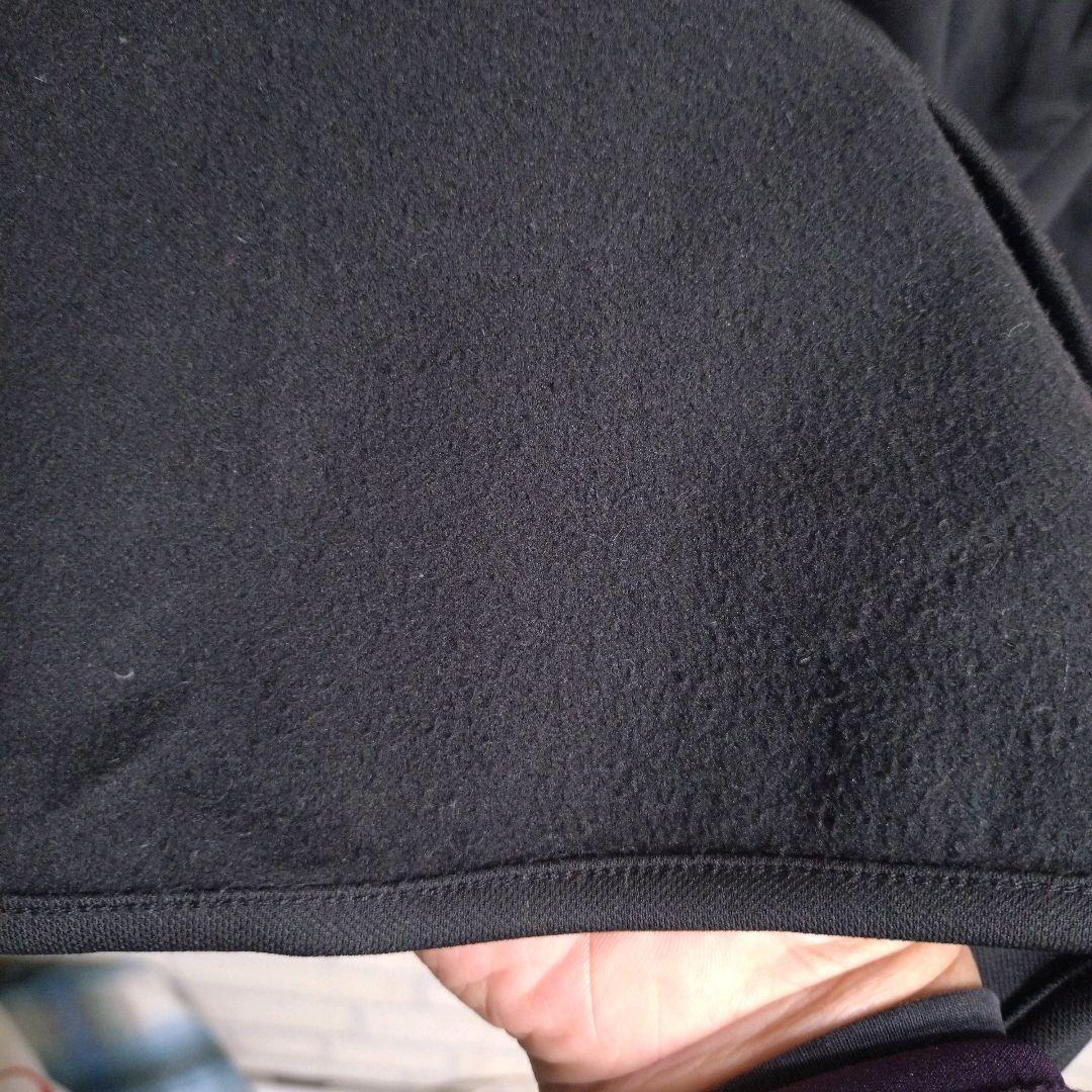 アディダス★00s ACミラン 刺繍ロゴ ピステ ゲームシャツ ロンT 黒 XL