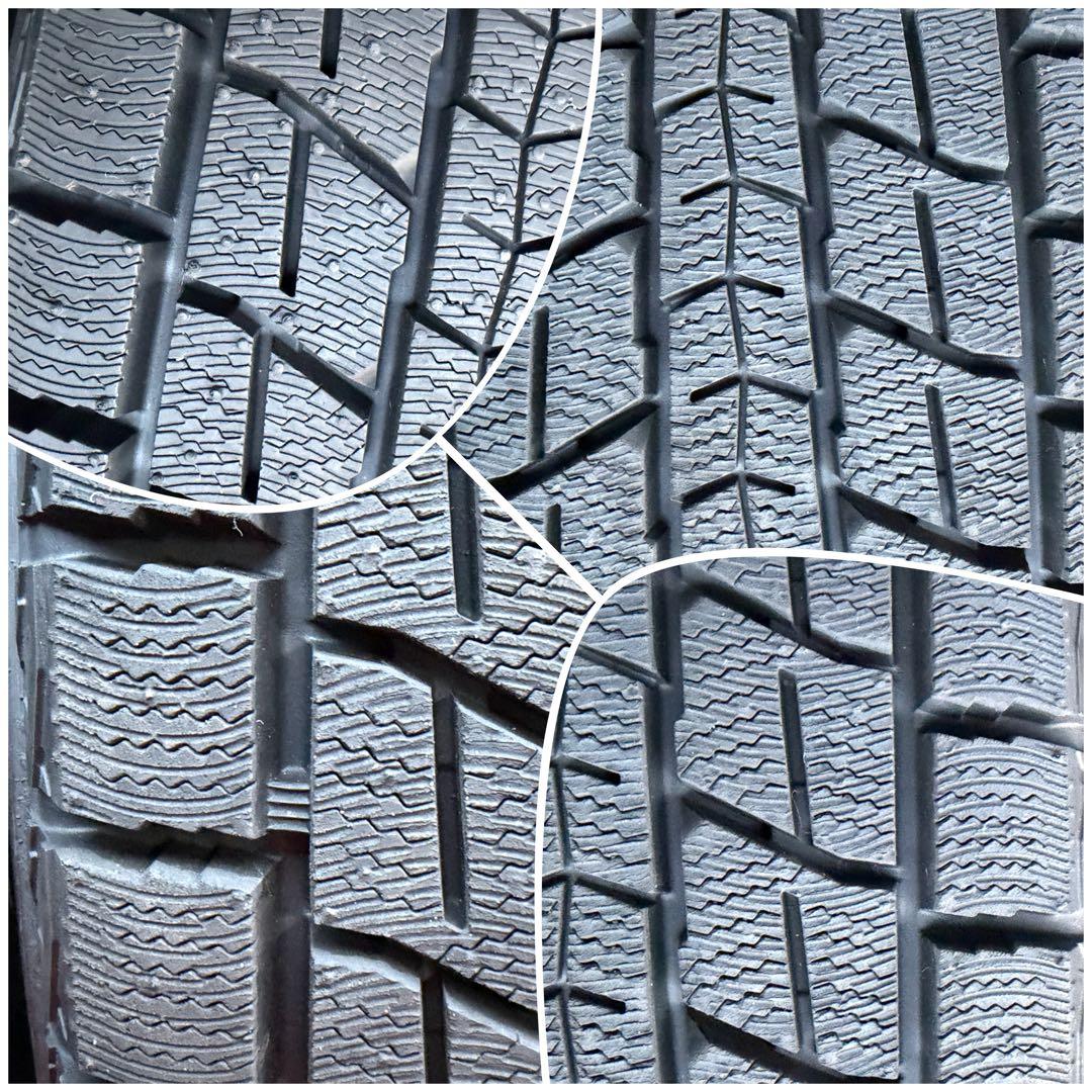 送料込215/60R17DUNLOPウィンターマックスSJ8アルミホイール 5穴