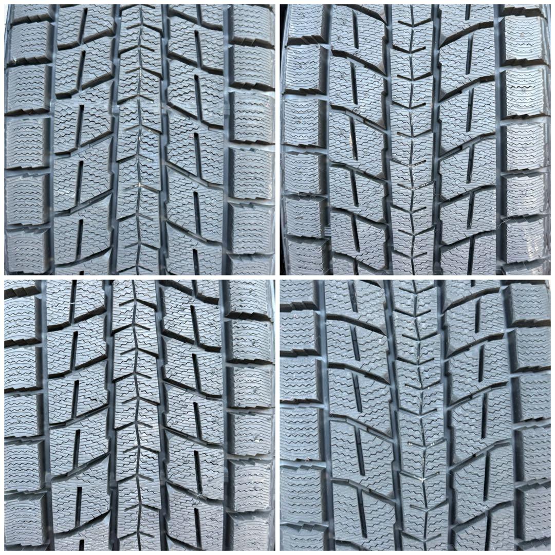 送料込215/60R17DUNLOPウィンターマックスSJ8アルミホイール 5穴