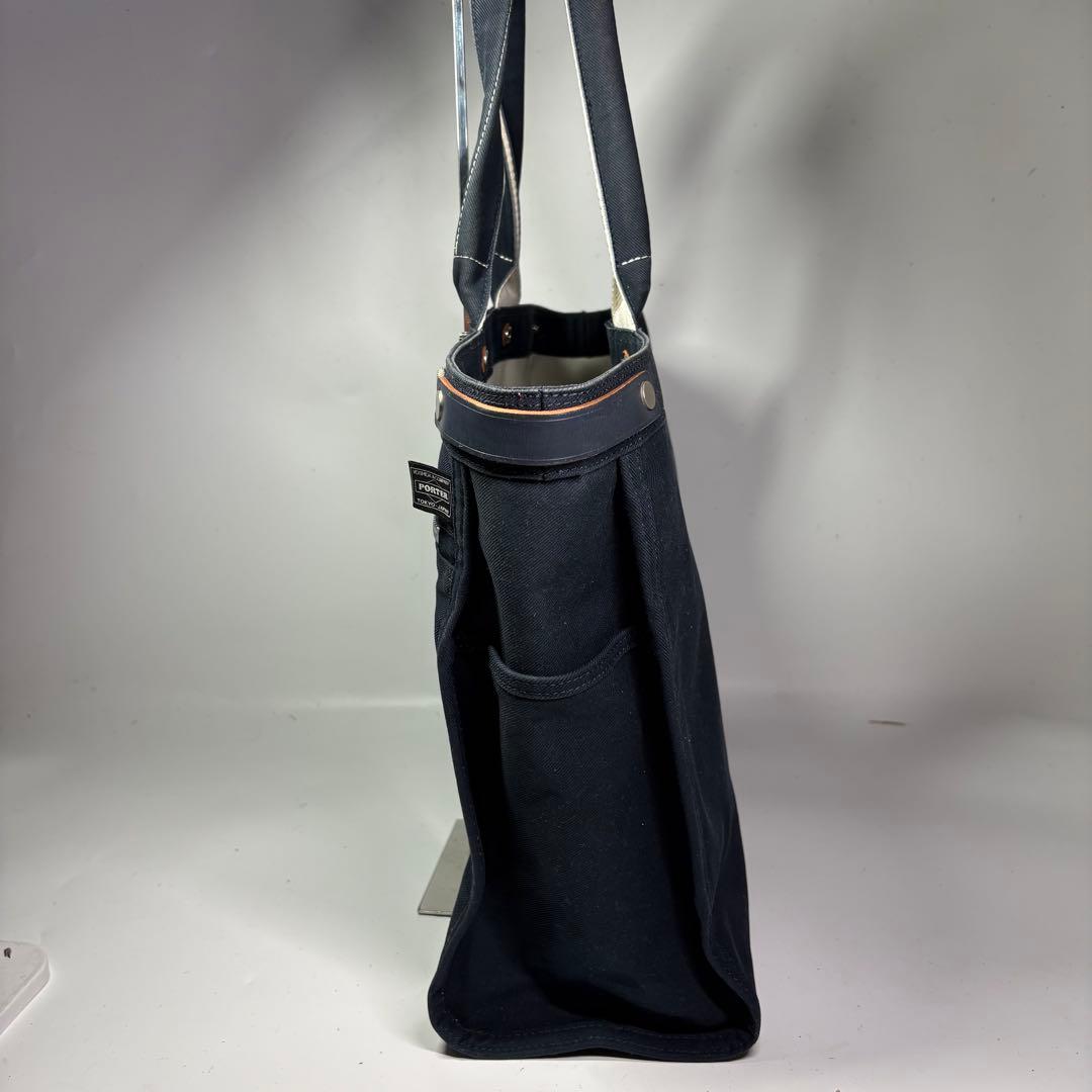 美品 PORTER ポーター トートバッグ ネイキッド キャンバス B4 L