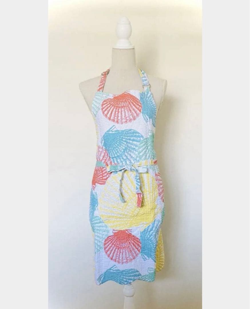 C&F  新品　未使用　エプロン　ハワイアン　ハワイアンキルト　キルト