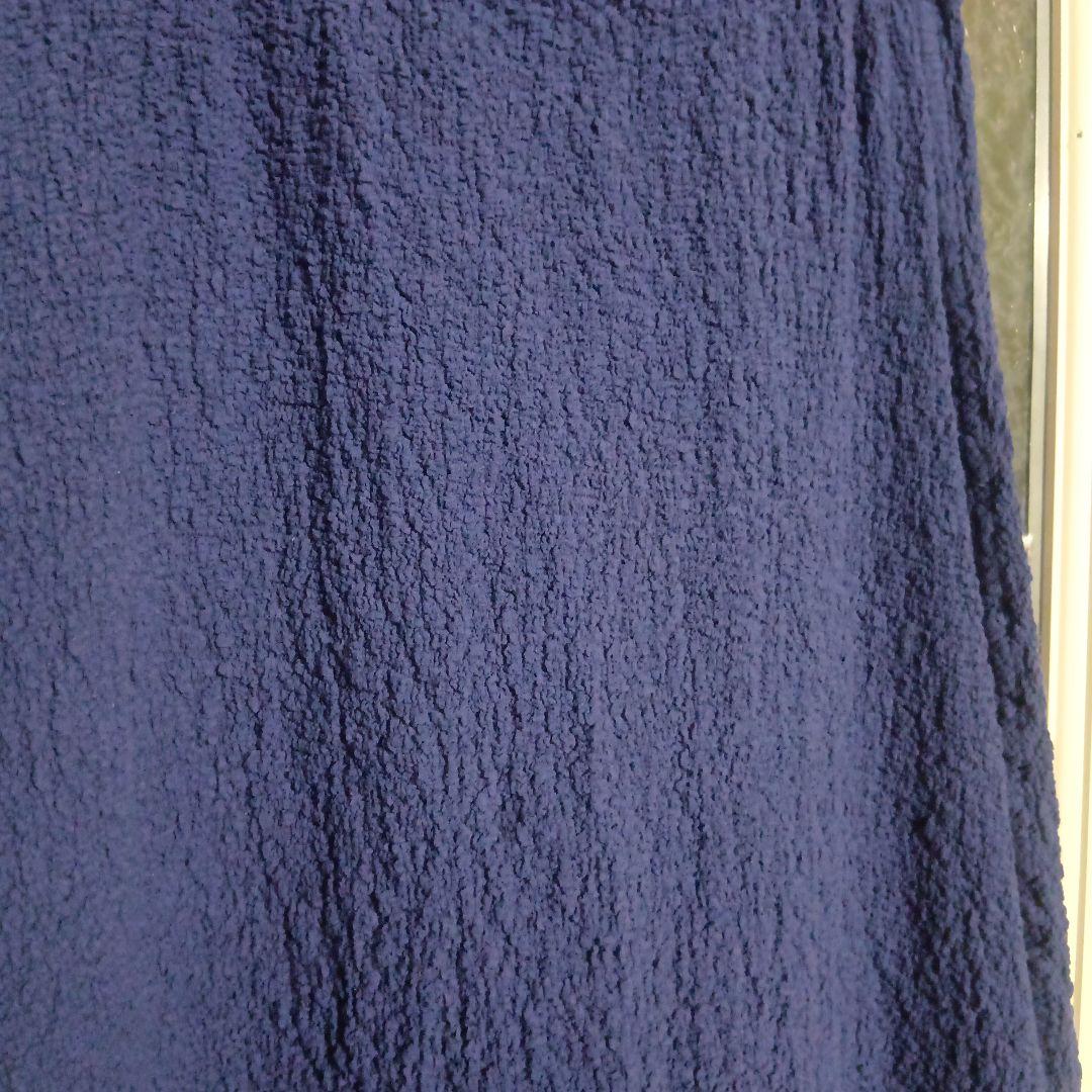 me ISSEY MIYAKEカリフラワー　スカート　イッセイミヤケ　紺色